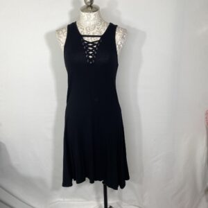 Dex Lace Up Sleeveless Sk