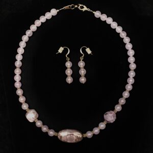 Lavender Fluorite Charoit