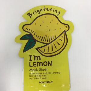 Lemon Sheet Face Mask