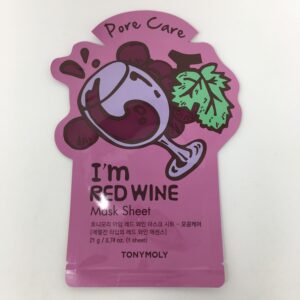 Red Wine Sheet Face Mask